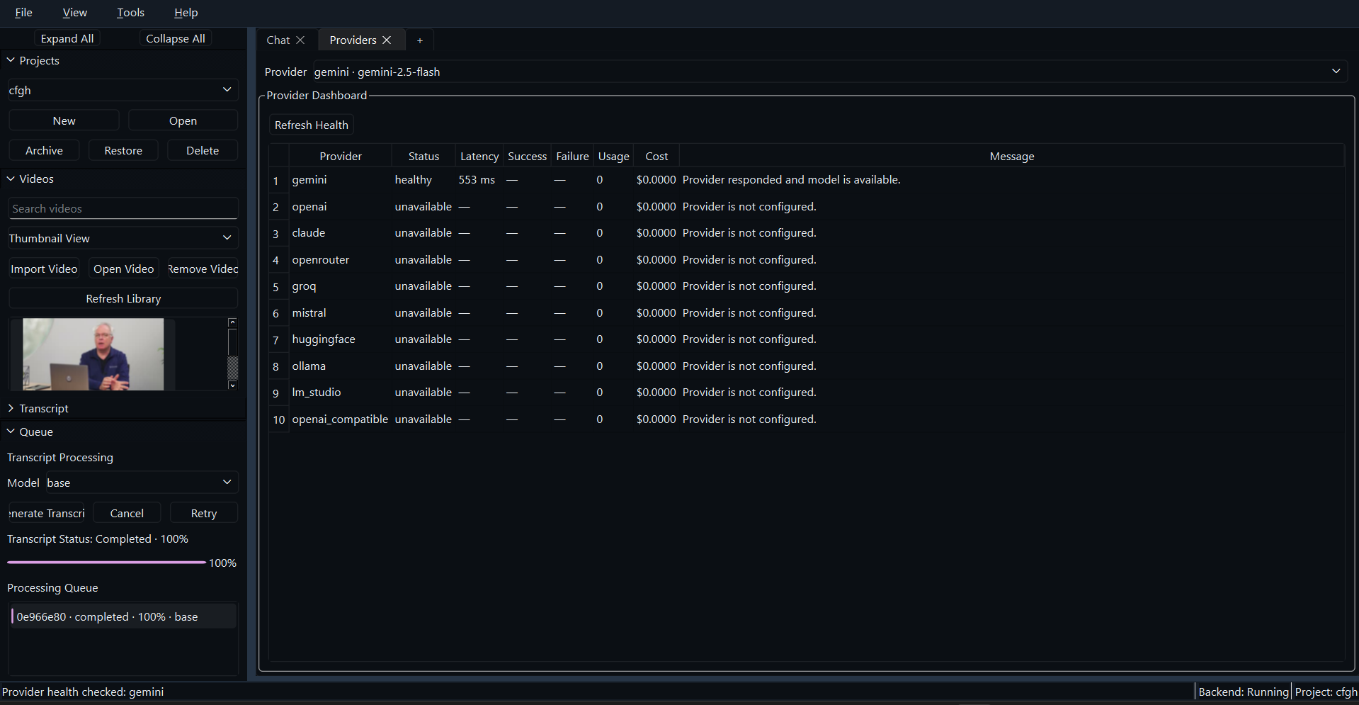 Advanced Video QA System supporting screenshot 2